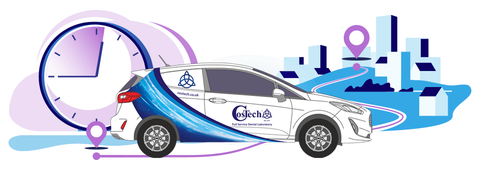 costech car delivery image